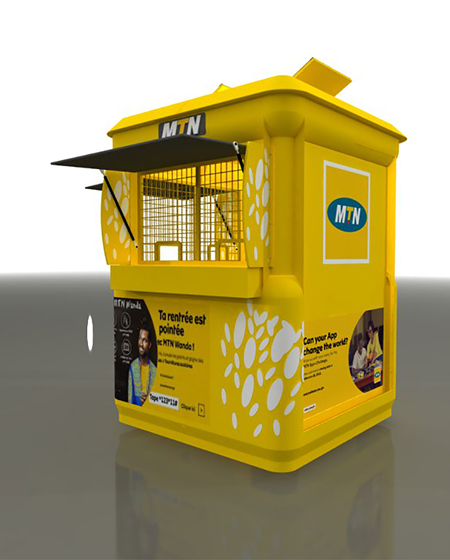 Modular Solar powered Kiosk Production